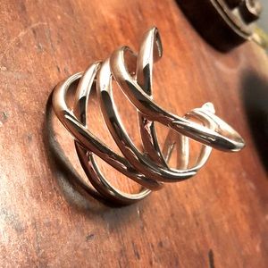 Stella & Dot silver cuff bracelet